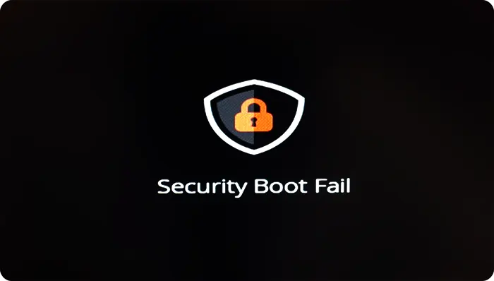 Security error