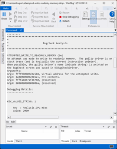 Синий экран ATTEMPTED WRITE TO READONLY MEMORY — варианты решения ...